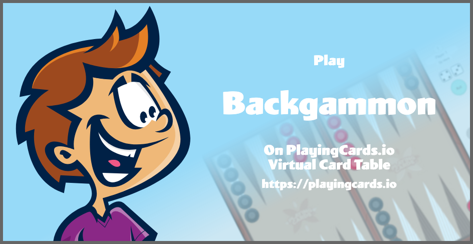 cardgames.io / Backgammon - Gameplay (Without Commentary) 